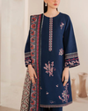 GARNET-3PC LAWN EMBROIDERED SHIRT WITH MONARK PRINT DUPATTA & LAWN TROUSER | 3540