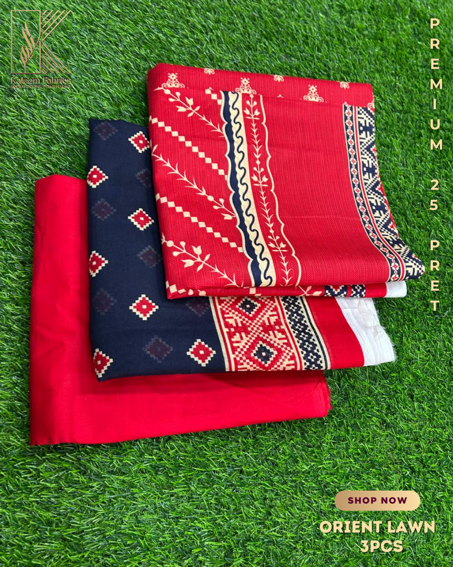 ORIENT'S EXCLUSIVE PRINTED LAWN | DESIGN # 18