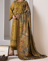 SOBIA NAZIR- 3PC LAWN EMBROIDERED SHIRT WITH MONARK PRINT DUPATTA AND TROUSER | KF-3570 A