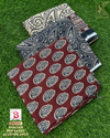 BIN SAEED PRINTED 3PCS KHADAR | DESIGN # 2