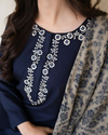 AISLING - 3PC DHANAK EMBROIDERED SHIRT WITH EMBROIDERED DHANAK SHAWL AND TROUSER-KF-3130