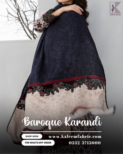 BAROQUE KARANDI PRINT 3 PCS