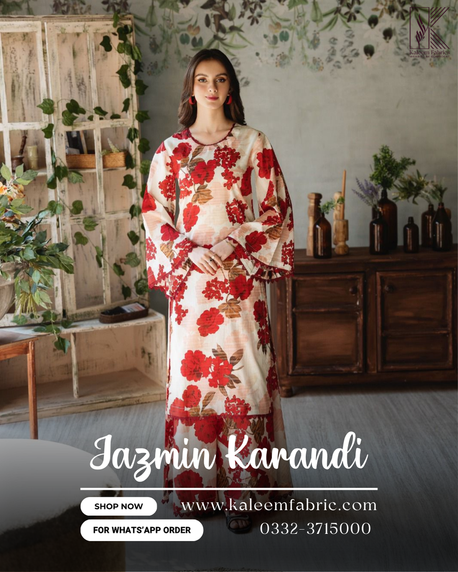 JAZMIN KARANDI PRINT 3 PCS