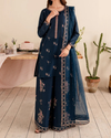 BATIK- 3PC DHANAK EMBROIDERED SHIRT DHANAK EMBROIDERED DUPATTA AND TROUSER-KF-3289