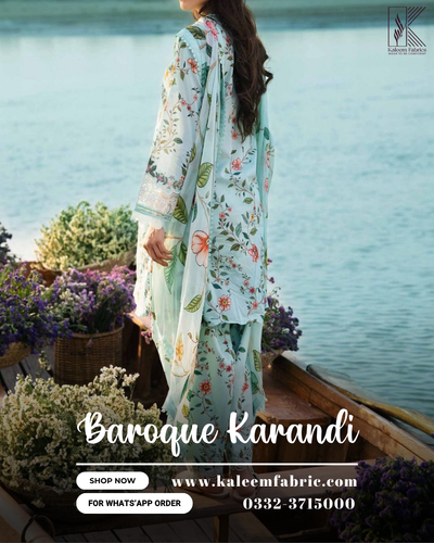 BAROQUE KARANDI PRINT 3 PCS