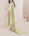 GARNET-3PC LAWN EMBROIDERED SHIRT WITH LAWN EMBROIDERED DUPATTA AND LAWN TROUSER | KF-3565