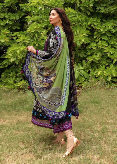 Mahira Khan - 3PCS EMBROIDERED