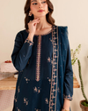 BATIK- 3PC DHANAK EMBROIDERED SHIRT DHANAK EMBROIDERED DUPATTA AND TROUSER-KF-3289