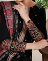 GARNET - 3PC LAWN EMBROIDERED SHIRT WITH LAWN EMBROIDERED DUPATTA AND LAWN TROUSER | KF-3532