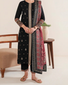 GARNET - 3PC LAWN EMBROIDERED SHIRT WITH LAWN EMBROIDERED DUPATTA AND LAWN TROUSER | KF-3532