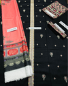 GARNET - 3PC LAWN EMBROIDERED SHIRT WITH LAWN EMBROIDERED DUPATTA AND LAWN TROUSER | KF-3532