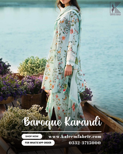 BAROQUE KARANDI PRINT 3 PCS