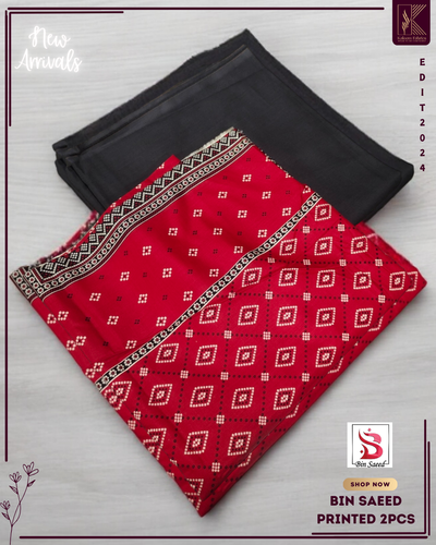 BIN SAEED 2 PCS LAWN - Vol. 2 | DESIGN # 11