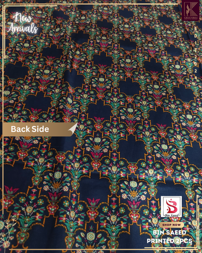 BIN SAEED 2 PCS LAWN - Vol. 2 | DESIGN # 12