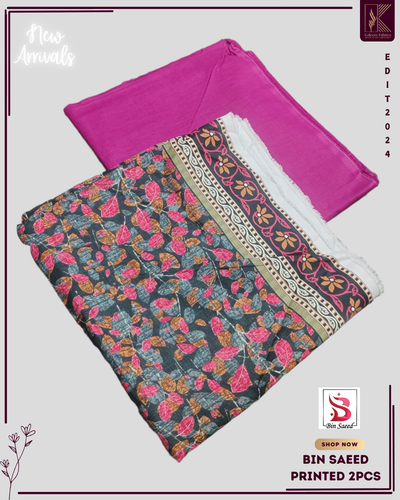 BIN SAEED 2 PCS LAWN - Vol. 2 | DESIGN # 13