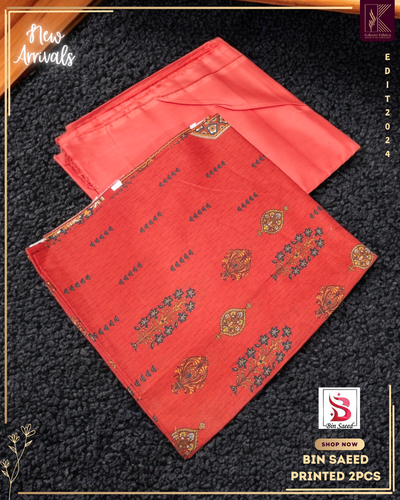 BIN SAEED 2 PCS LAWN - Vol. 2 | DESIGN # 1