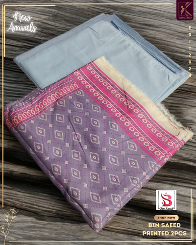 BIN SAEED 2 PCS LAWN - Vol. 2 | DESIGN # 2