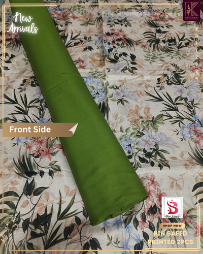 BIN SAEED 2 PCS LAWN - Vol. 2 | DESIGN # 8