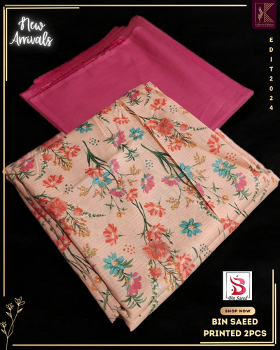 BIN SAEED 2 PCS LAWN - Vol. 2 | DESIGN # 4