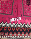 BIN YASEEN PRINTED WITH 4 BORDER EMB LACE DUPPATA | DESIGN NO. 4