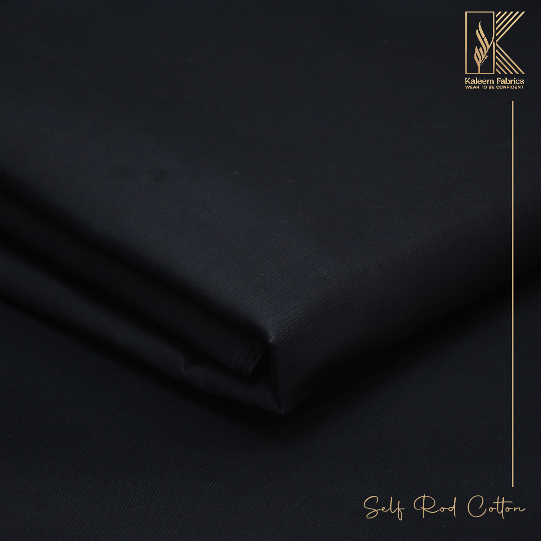 SELF ROD COTTON | BLACK