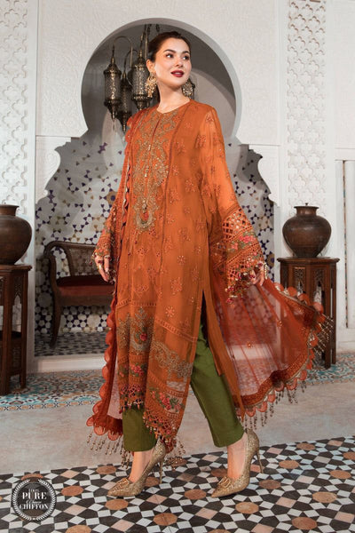 JAZMIN - 3PC LAWN EMBROIDERED SUIT