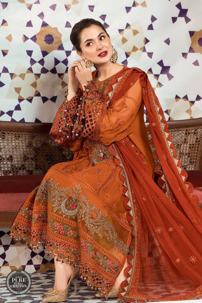 JAZMIN - 3PC LAWN EMBROIDERED SUIT