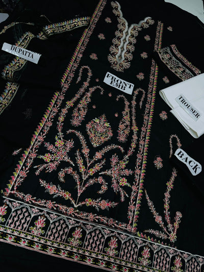 ZARA SHAHJAHAN - 3PCS EMBROIDERED