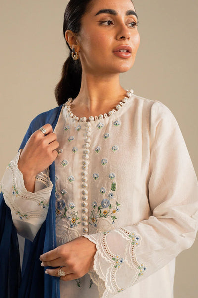 ZAHRA SHAHJAHAN  - 3PC LAWN EMBROIDERED